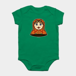 MATRYOSHKA MOM DOLL Baby Bodysuit